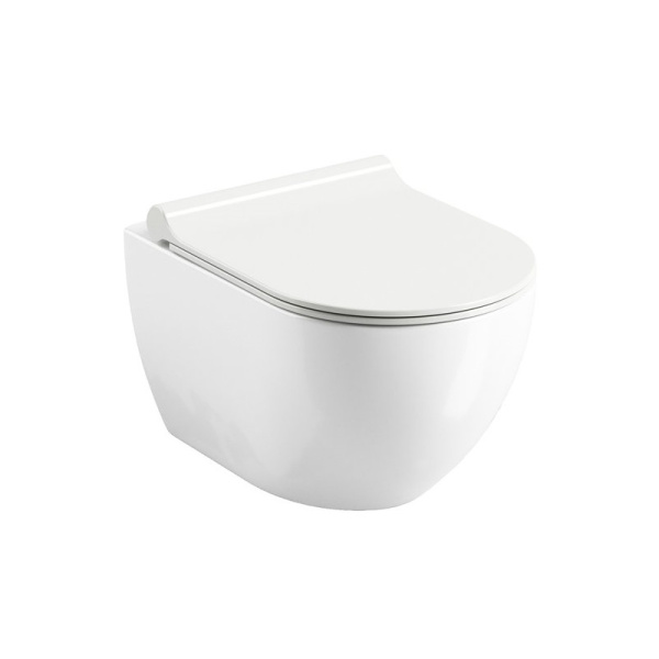 Унитаз подвесной Ravak Uni Chrome RimOff безободковый, без сиденья, белый () X01535