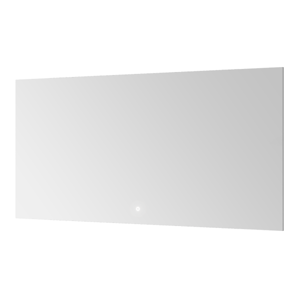 Зеркало прямоугольное без рамы, подсветка, сенсор, 140*70см 