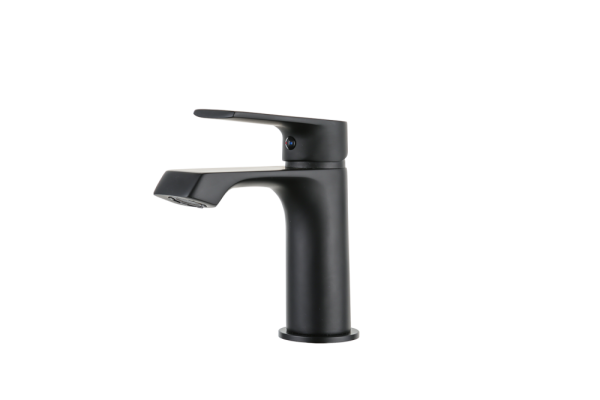 Смеситель для раковины черный FRAP F1071-6