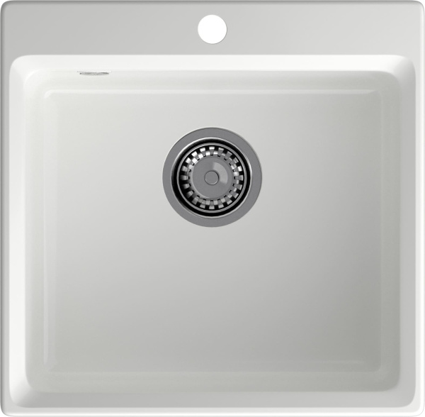 GRANFEST Мойка композит LEVEL, GF-LV-510, чаша 510*500, иней