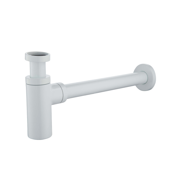 Сифон для раковины Raglo бутылочный, латунь, белый R600.20.08 в магазинах СантехГид