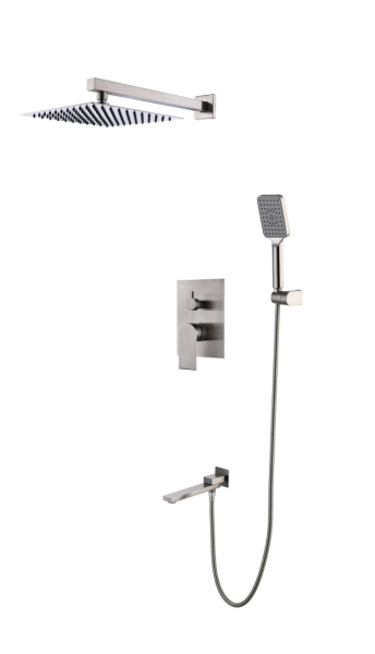 Встраиваемая душевая система сатин GAPPO G7199-20