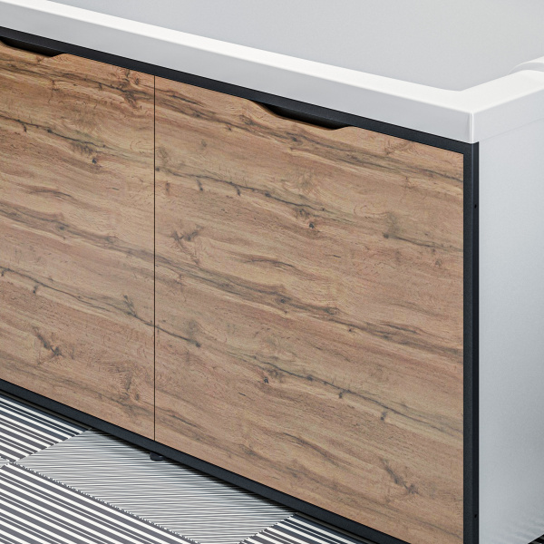 Экран для ванны 150 Grunge Loft Дуб вотан