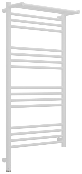 Электрический полотенцесушитель "БОГЕМА 3.1" 1П 1000х500 МЭМ левый (Матовый Белый)