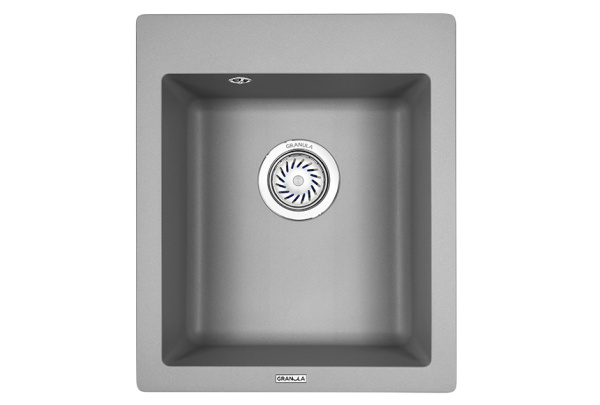 Кухонная мойка GRANULA () 4201, АЛЮМИНИУМ