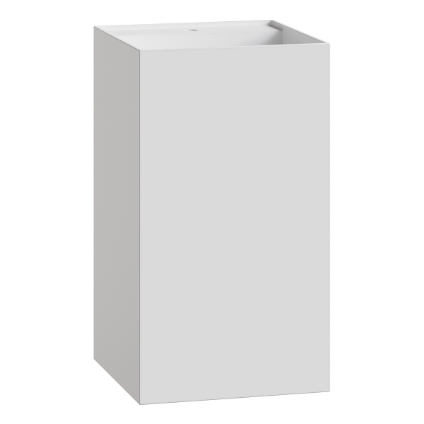 Раковина напольная Cube Corian 480*480*850 Matt White в магазинах СантехГид