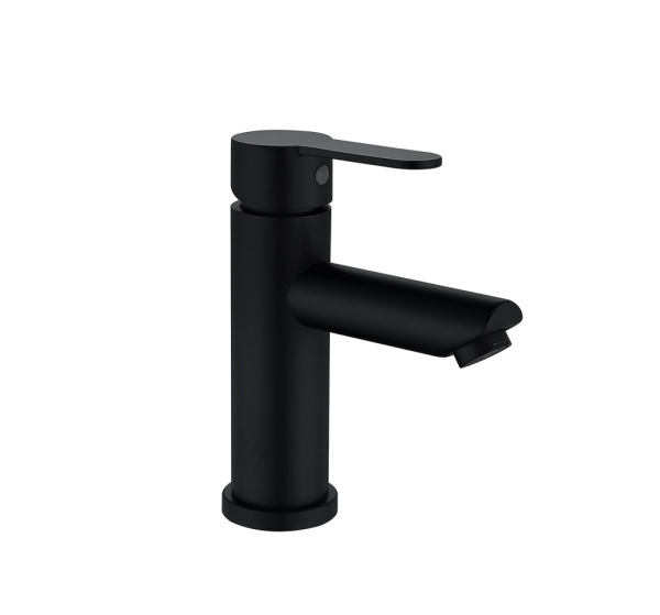 Смеситель для раковины чёрный FRAP F10801-6