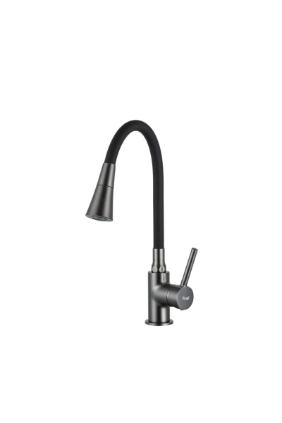 Смеситель для кухни оружейная сталь FRAP F4044-9