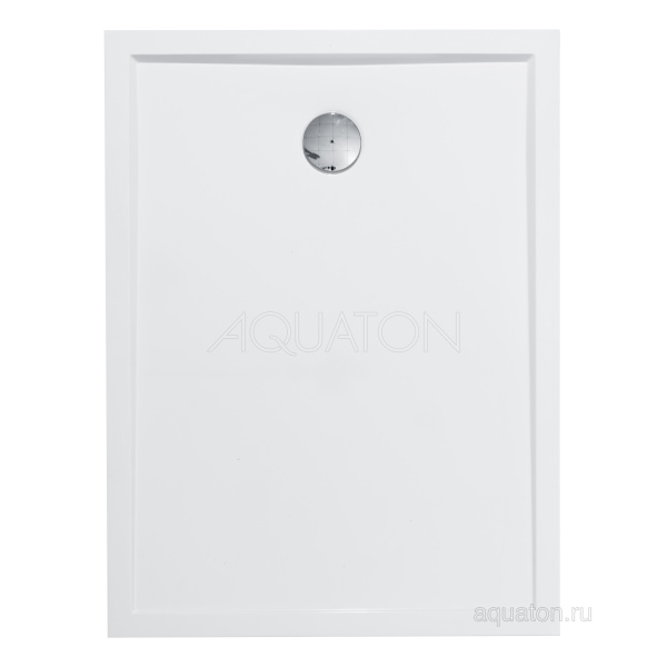Душевой поддон из литьевого мрамора Aquaton Калифорния М 120х90 см прямоугольный белый