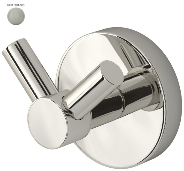 Вешалка ВИКТОРИЯ настенная / L 50 (RAL 7038 Агатовый серый)