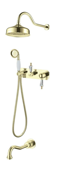 Смеситель для ванны, встроенный IMPERIALE Ripresa_Комплект