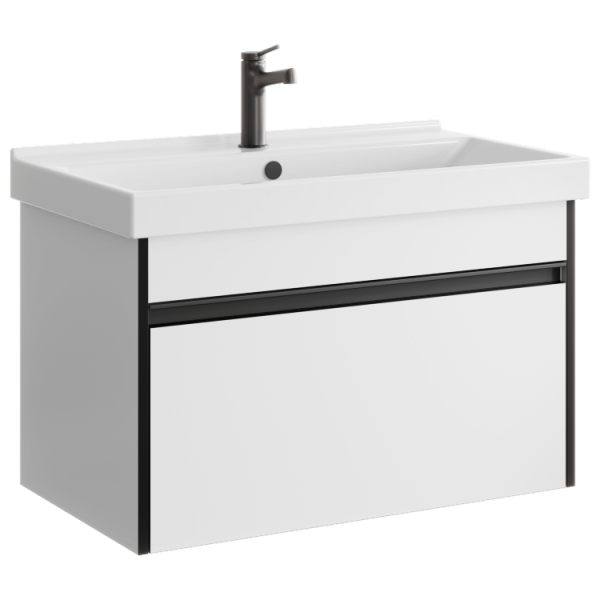 "Urban" тумба под умывальник, цвет белый, , ТМ «AQWELLA» URB0108W