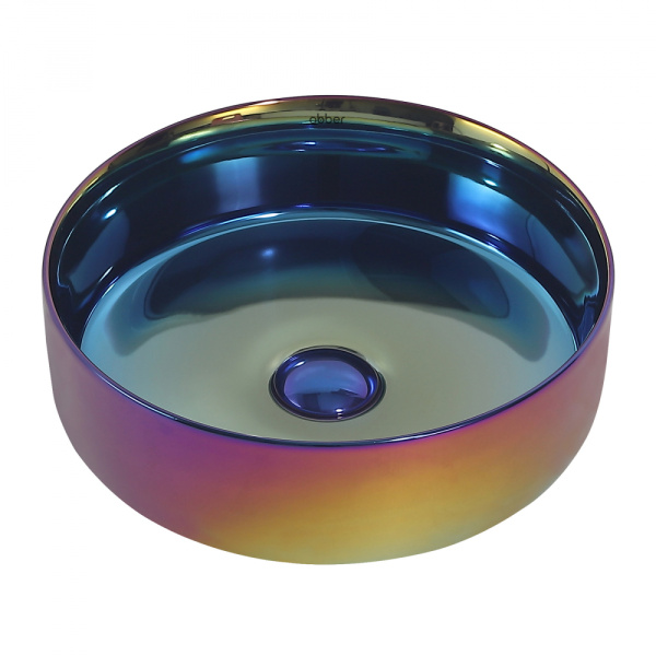 Раковина накладная ABBER Bequem AC2108Regen хамелеон в магазинах СантехГид