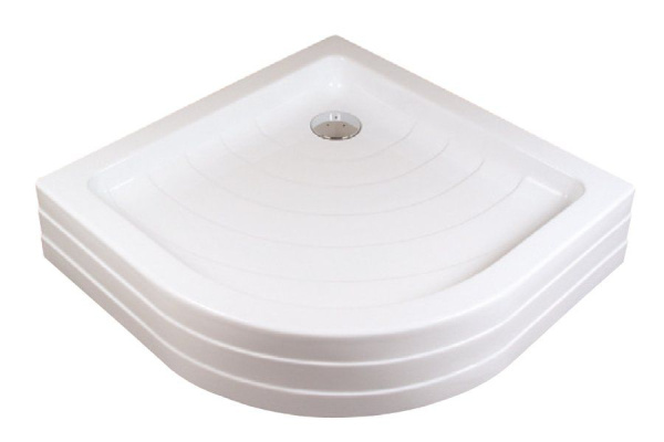 Душевой поддон акриловый четверть круга 90x90 Ravak Ronda-90 PU A207001120