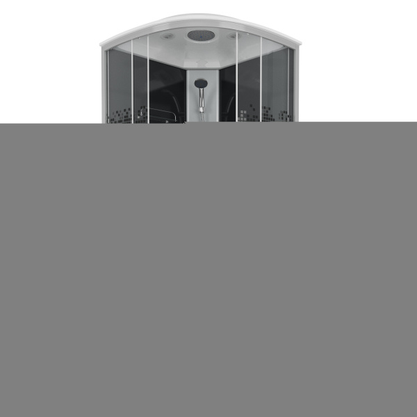 Душевая кабина Niagara Eco NG-4503-14 (80х80х215) низкий  поддон(13см),стекло мозаика,3 места
