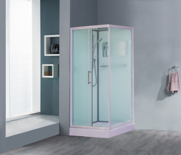 Душевая кабина прямоугольная с крышей  EST-108CKR. Размер:100x80x210cм