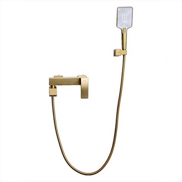 Смеситель для ванны сатин золотой GAPPO