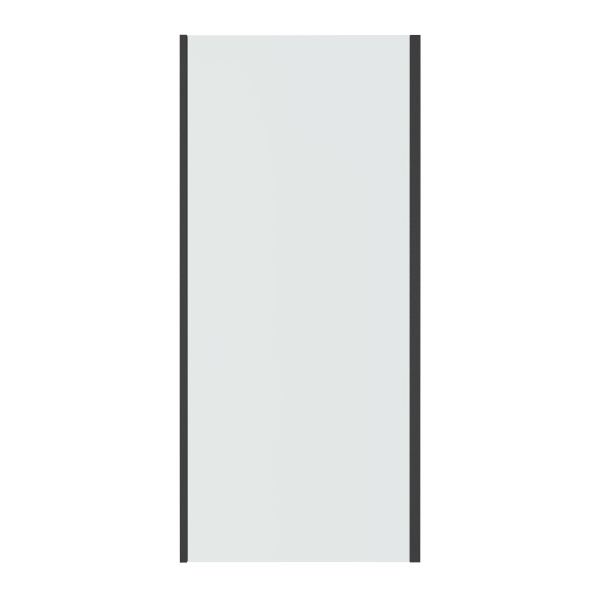 Боковая стенка Niagara Nova (100х195) графит,стекло прозрачное,1 место NG-A100GR-34 