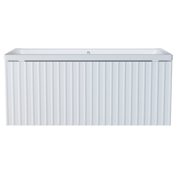 Тумба д/ванной "ВЕКТОР-90" подвесная "push-to-open" под раковину Марго-90 (MIXLINE) (ПВХ)