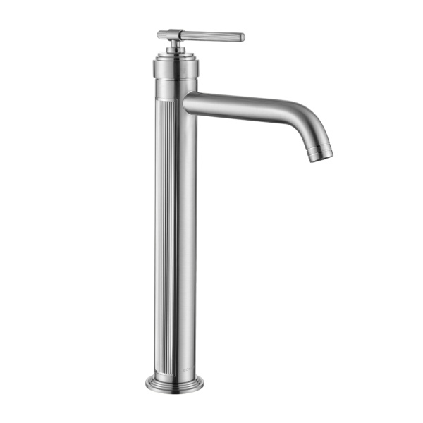 Смеситель для умывальника высокий ETERNA NICKEL BRUSH