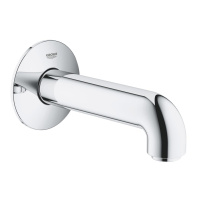 BauClassic Излив для ванны, настенный, хром 13258000