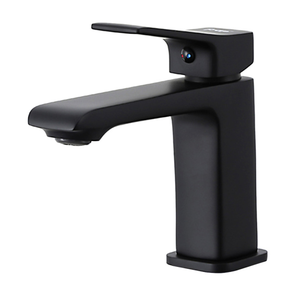 Смеситель для раковины черный FRAP F1084-6