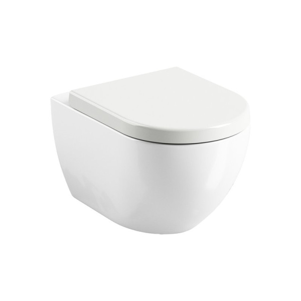 Унитаз подвесной Ravak Uni Chrome Rim, без сиденья, белый () X01516