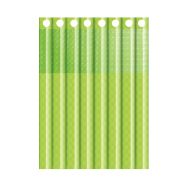 Штора Зеленый (PEVA+полиэст.)180*180cm