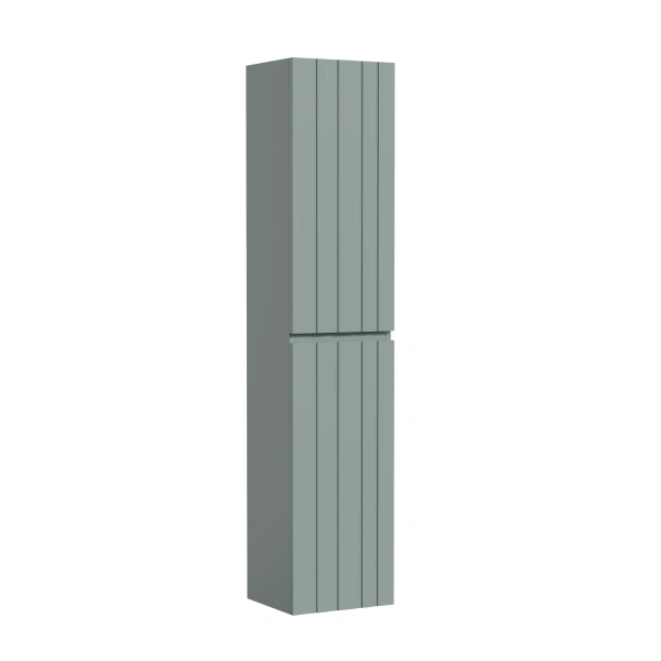 Шкаф-пенал Sancos Ламель / Lamel PLM35GG 35x35x165 серо-зелёный