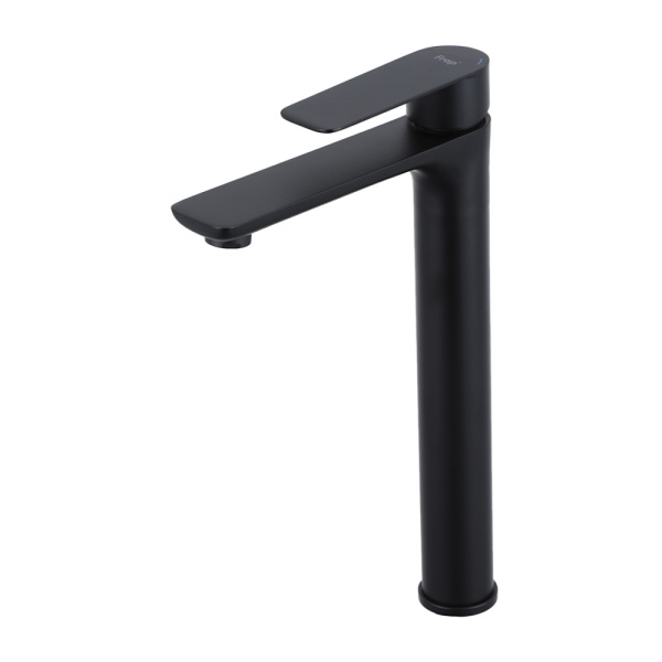 Смеситель для раковины высокий черный FRAP F10806-26