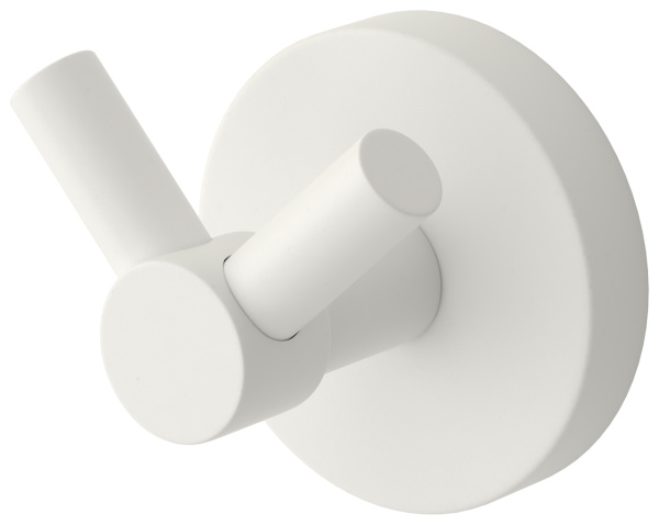 Вешалка ВИКТОРИЯ настенная / L 50 (Матовый белый)