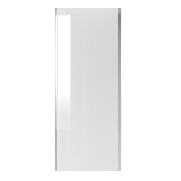 Боковая стенка Niagara Nova (100х195) хром,стекло прозрачное,1 место NG-A100-34 