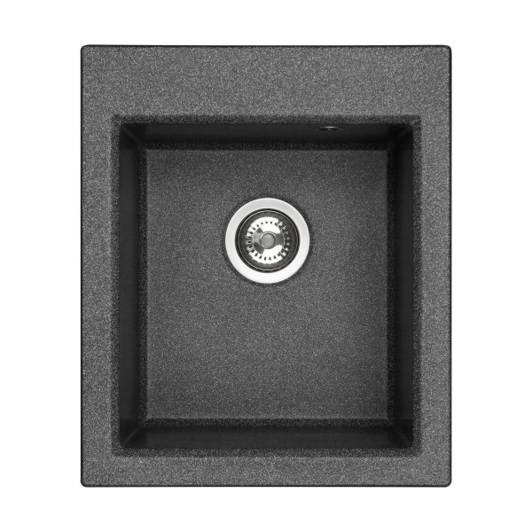 Мойка для кухни AQUATON Линеа 43 графит 1A732932LW210
