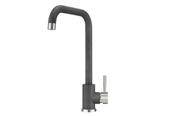 Смеситель для кухни, GRANULA STANDART ST-4033, ГРАФИТ