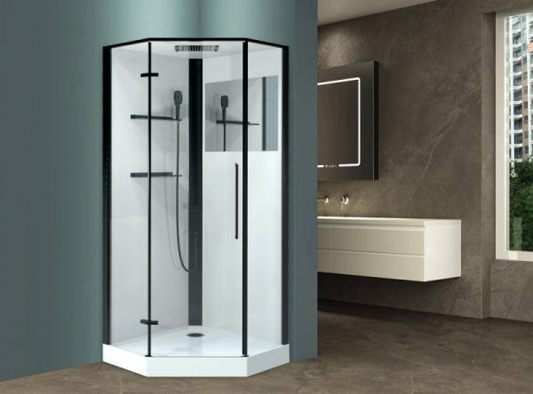 Душевая кабина  ESM-PENTA-90 (Left) Размер: 90 х 90 х 215