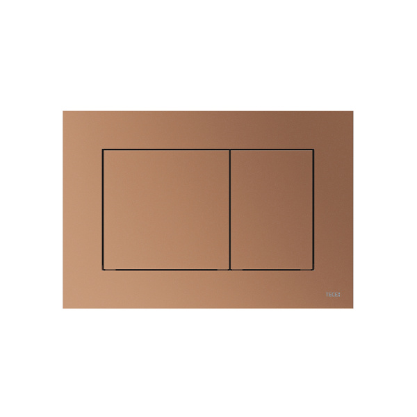 Панель смыва для унитаза Tece Now Бронза