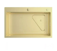 Кухонная мойка с коландером сатин золото 780x520x260mm GAPPO GS7246-3