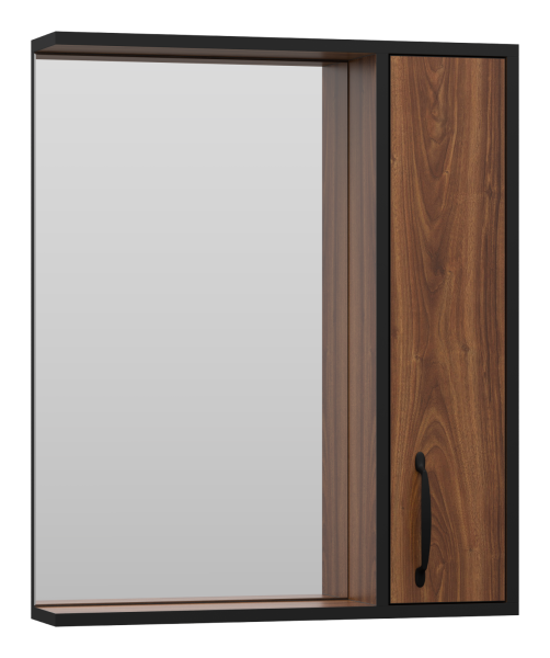 Зеркало Кедр - 60 с 1 шкавчиком правый Misty