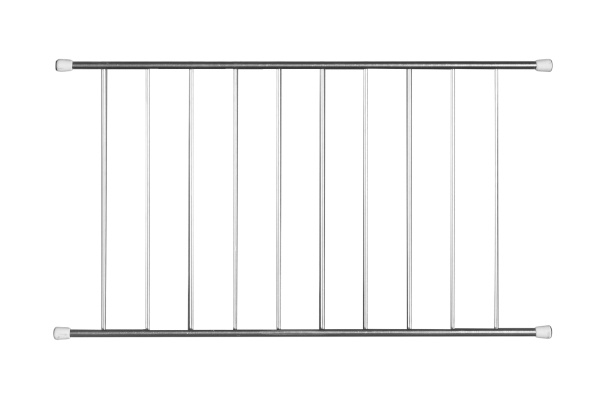 Решетка для кухонной мойки AQUATON Делия 60, 78DBL из нержавеющей стали с насадками из ПВХ 1A715203DE000