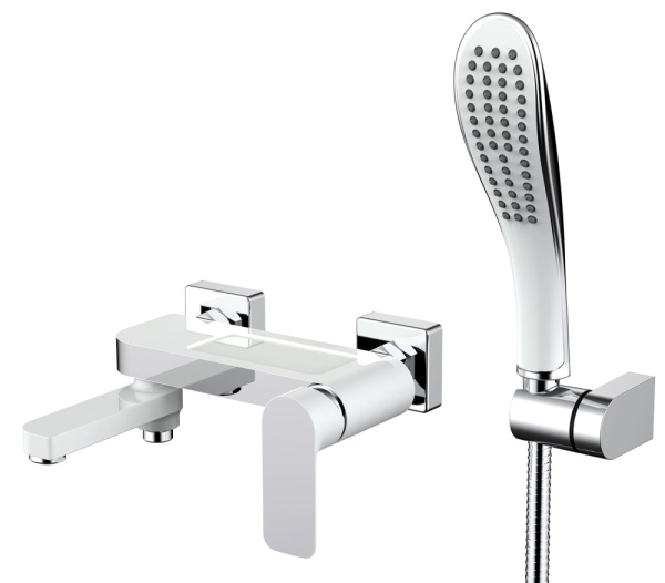 Смеситель для ванны белый GAPPO G3248 