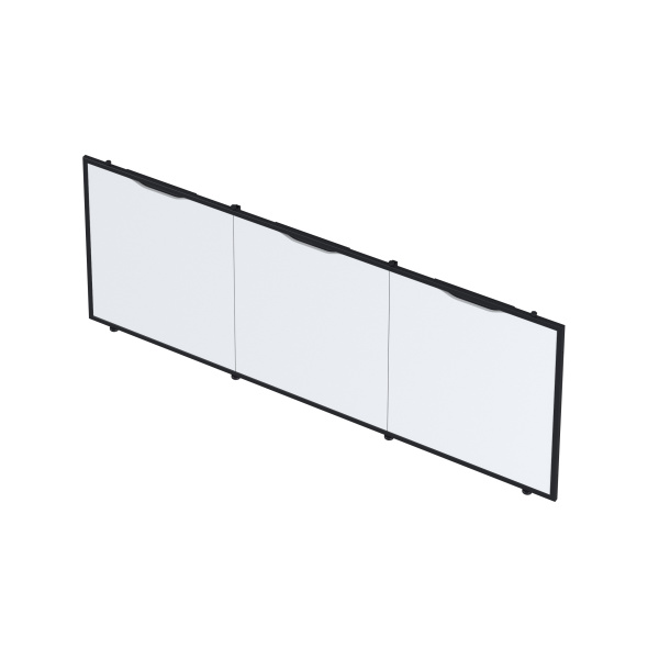 Экран для ванны 180 Grunge Loft Супер Айс белый