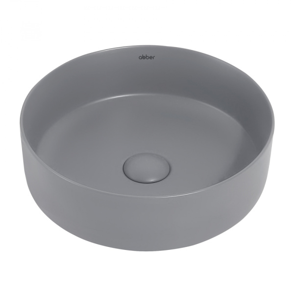 Раковина накладная ABBER Bequem AC2108MG серая матовая в магазинах СантехГид