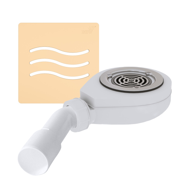 Сифон для душевых поддонов RGW S-016-1 Волна Пустыня 90 мм