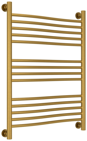 Водяной полотенцесушитель Сунержа "ФЛЮИД+" 800х600 (Состаренная латунь)