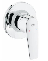 BauFlow Смеситель для душа (внешняя и встренная части), хром 29046000