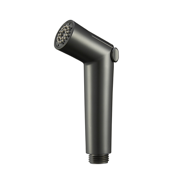 Лейка для гигиенического душа Raglo R460.01.06 с клавишей регулировки воды пластик/силикон, черный