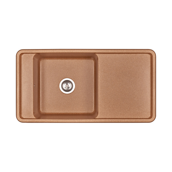 Мойка для кухни AQUATON Беллис 97 терракотовый 1A725132BS270