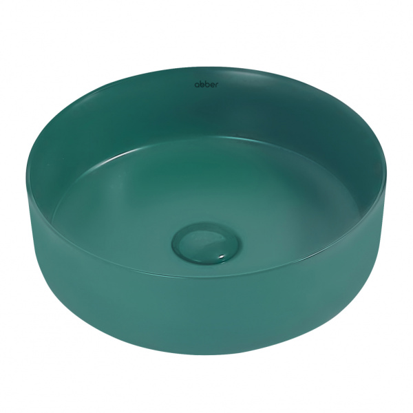 Раковина накладная ABBER Bequem AC2108MBG темно-зеленая матовая в магазинах СантехГид