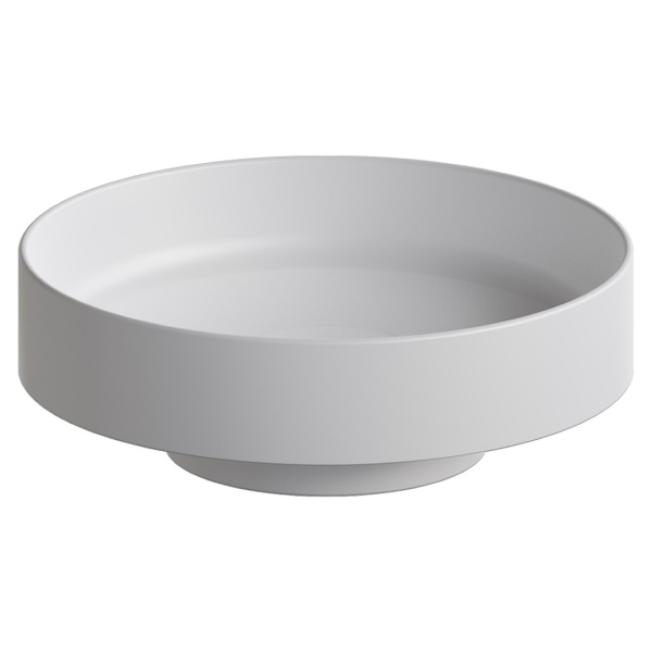 Раковина накладная SOLE Corian 400*130 Matt White в магазинах СантехГид