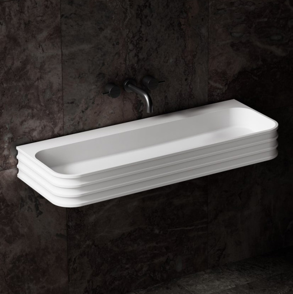 Раковина подвесная ABBER Stein AS2651-0.8 белая матовая в магазинах СантехГид